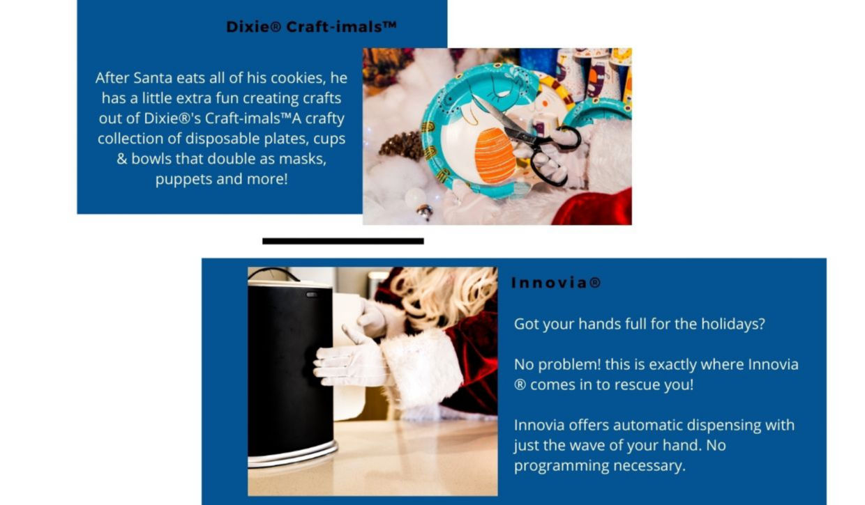 Georgia-Pacific products Dixie plates and Innovia